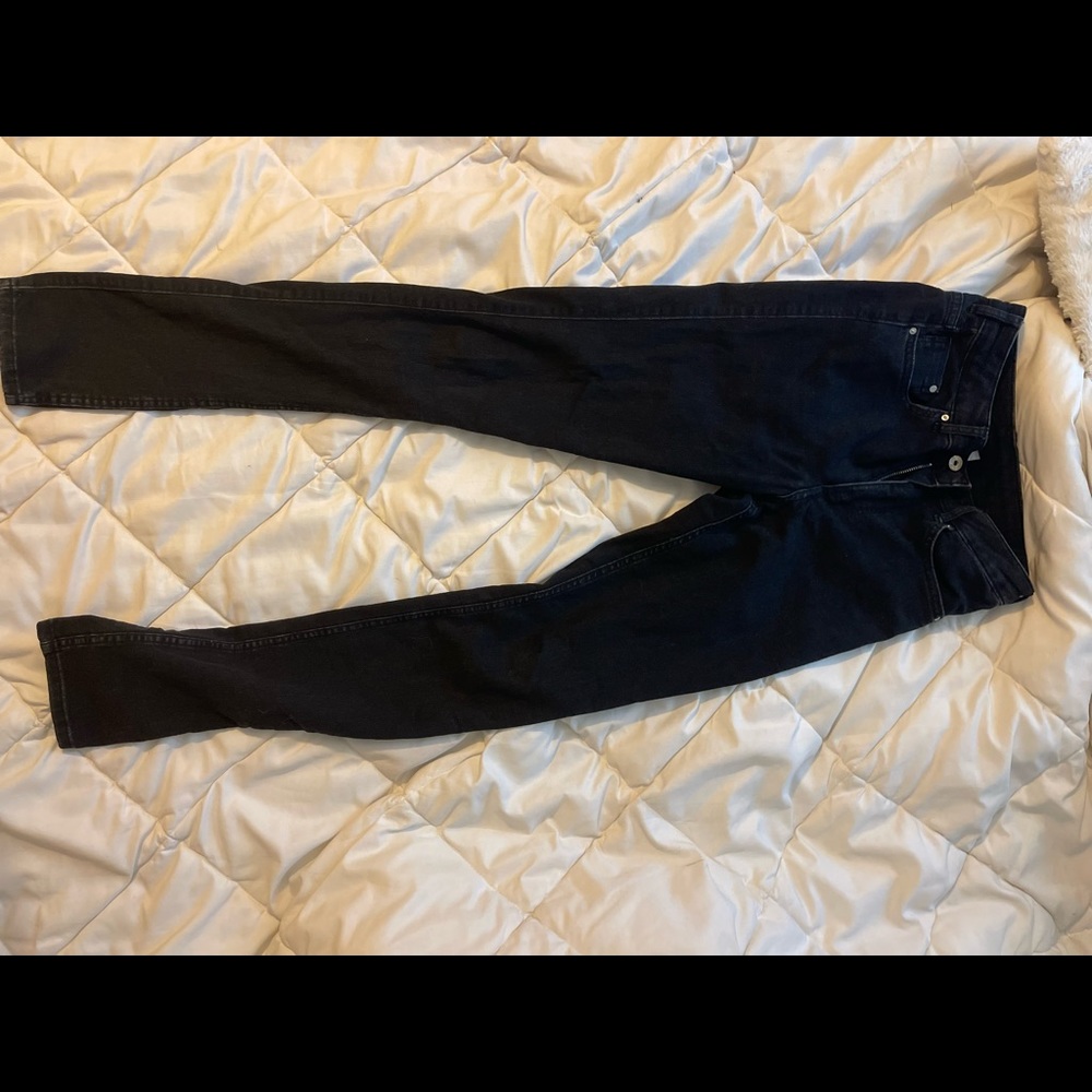 H&M high waisted skinny jeans 28R